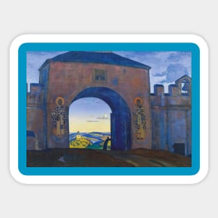 Sancta by Nicholas Roerich Sticker